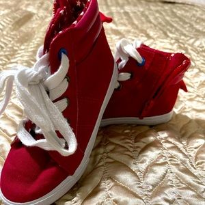 Cat & Jack Toddler Boys' Red Sneakers